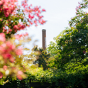 smokestack with USC on it 