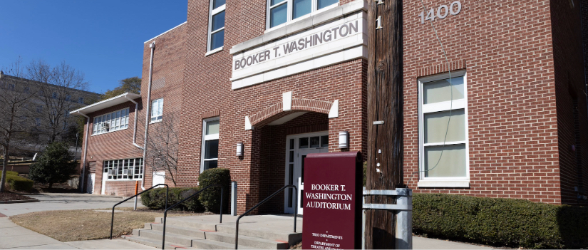 View of Booker T. Washington building.