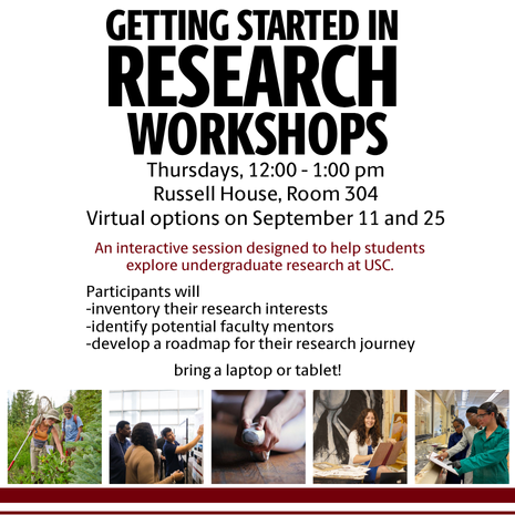 GSR Workshop flier