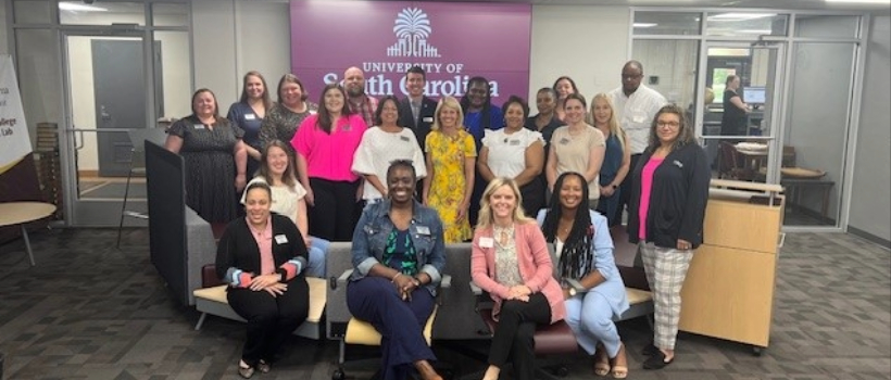 Leadership Salkehatchie members in front of Capitol building.