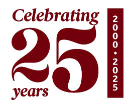 Celebrating 25 years: 2000 - 2025
