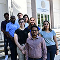 Assistant Professor Golareh Jalilvand (far right) and her research team.