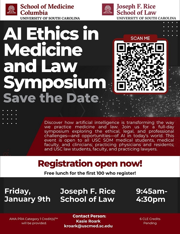 AI Ethics in Medicine and Law Symposium Image