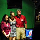 Student with parents
