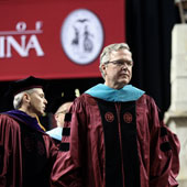 Former Florida Governor Jeb Bush at commencement